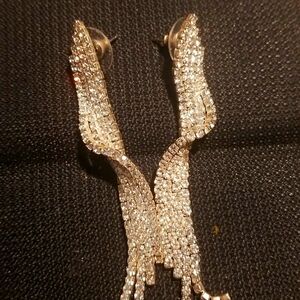 From Paris crystals beautiful earrings